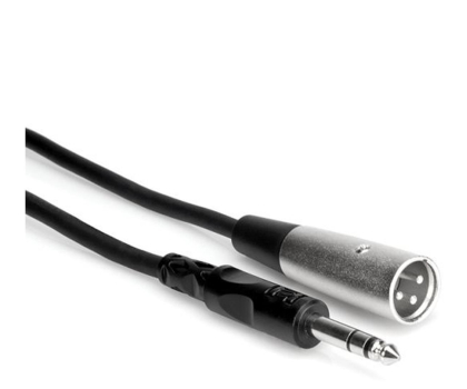 Kabel audio Hosa Kabel XLRm – TRS 6.35mm, 1.5m
